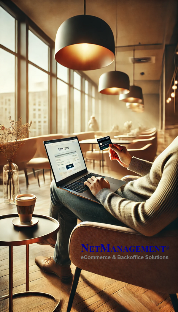 lidX screensaver-annoncering i appen, der viser rejsende i lufthavnsloungen ved hjælp af NetManagement eCommerce-løsninger