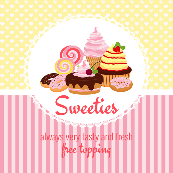 lidX in-app splash screen annoncering med cupcakes og gratis toppings